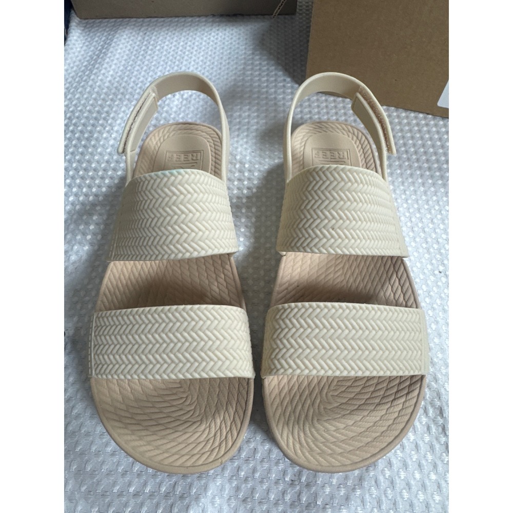Reef Sandals Womens 10 Water Vista Tan Water Friendly Platform EUC